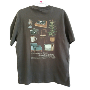 ARDENE MAN collection Brown GRAPHIC Men's T-Shirt SZ M NEW